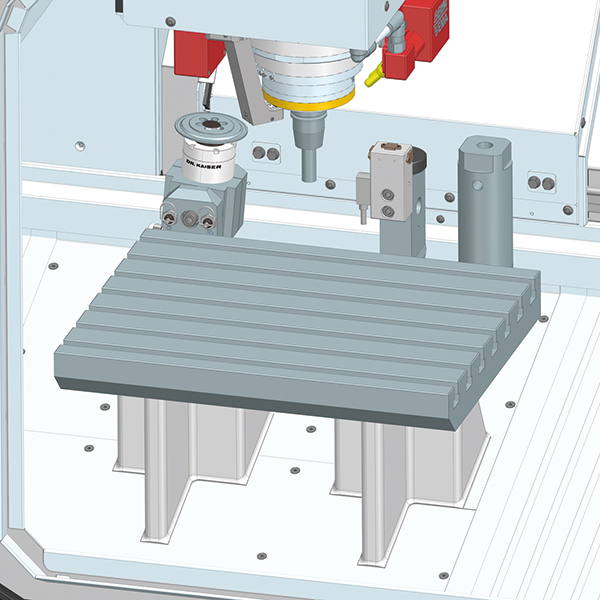 RPT450 Innenraum – Machining area