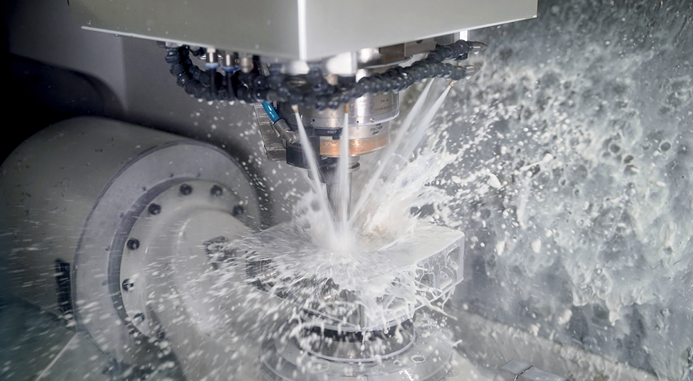 Temperaturstabiler Arbeitsraum – Temperature stable machining area